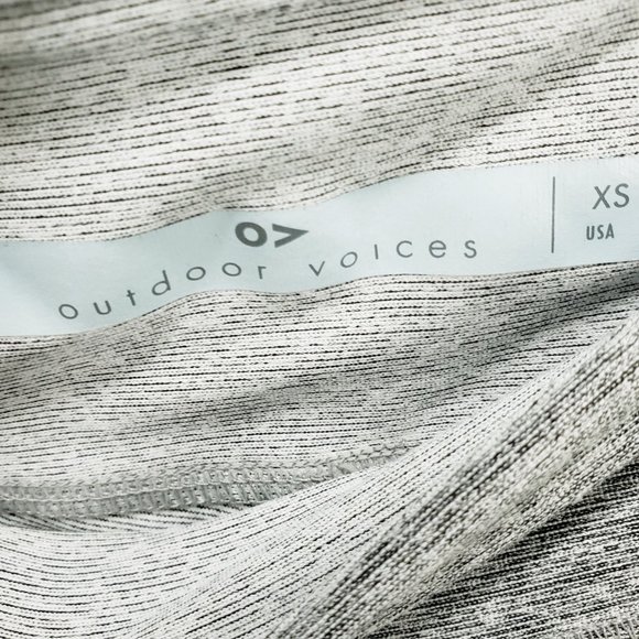 Outdoor Voices Warmup 3/4 Legging Women's Size XS Gray - Picture 10 of 12